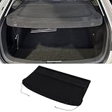 Motoforti Car Cargo Cover Board for Volkswagen Taos 2022-2024 Parcel Shelf Boot Load Cover Tonneau Shield Parcel Shelf Shade Tonneau Privacy Board Black
