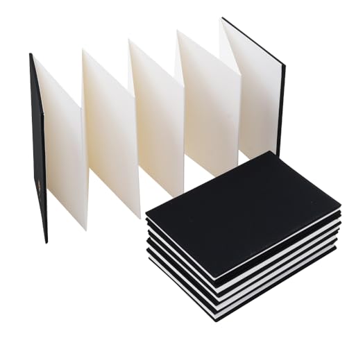 Journal de voyage portable concertina pour croquis et paysages à l'aquarelle