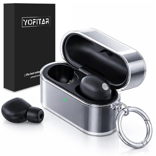 YOFITAR Sony WF-1000XM6 �p �P�[�X �N���A �\�j�[ �J�o�[ TPU�f�� ���΂݂ɂ��� �S�ʕی� �ϏՌ� �w��/���h�~ �����J���r�i�t�� ���� ������� �A�N�Z�T���[