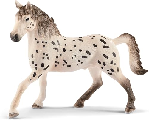 Schleich Horse Club | Etalon Knabstrupper 13889 | Figurine Cheval détaillée | décoration ou Figurine de Collection | Cadeau pour Filles et garçons |...