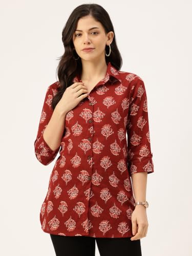 Image of feranoid Versatile Collared Shirt for Women - Elegant & Casual (S-3XL)