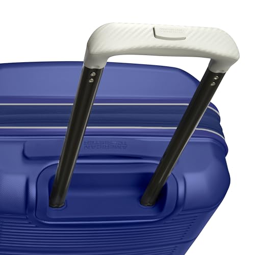 Image of American Tourister Stratum 2.0 Expandable Hardside Luggage with Spinner Wheels, Sapphire Blue, Carry-on