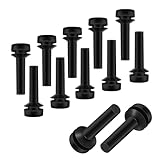 WB02X24790 Grate Rubber Feet Replacement Parts for GE Gas Stove Parts 1/5’’ GE Cooktop Range Parts Stove Grate Rubber Bumpers JGBS66REK3SS JGBS66REK4SS GE Profile Stove Top Rubber Bumpers 12 Pcs