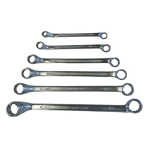 Shop-Tek 6-Piece Double Box Offset Wrench Set, 3/8" -1" - Sold By Ucostore Only #TOP1