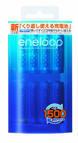 Amazon | SANYO NEW eneloop 充電式ニッケル水素電池(単3形8個