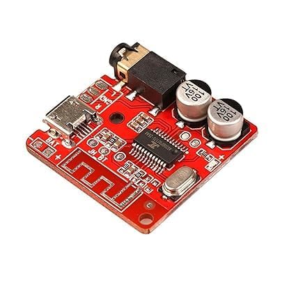 Croptronia Pack of 1 Pcs DIY Bluetooth 5.0 Receiver Board Lossless Decoder Board Wireless Stereo Music Module for Speaker Amplifier Module etc.