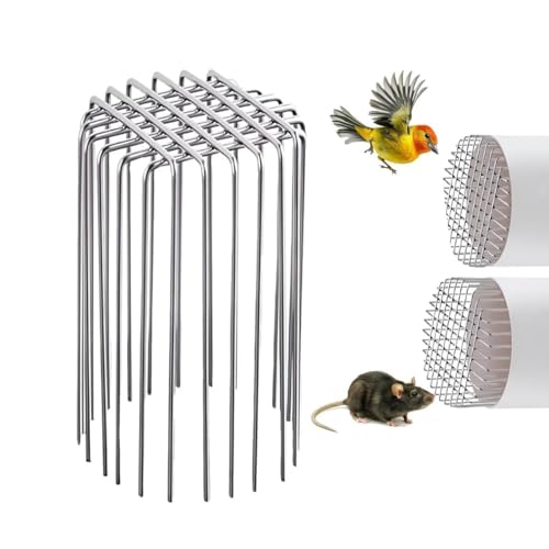 Image of Rust-Resistant Metal Wire Grid Drain Outlet Stopper with Anti-Rat Design, Flexible Universal Pipe Guard for 45-50mm Diameter, Prevents Clogs & Rodent Entry (Size: 45mm, Small Size)