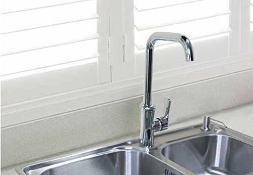 GY Modern Copper Mix Hot And Cold Water Vertical Rotating Kitchen Faucet