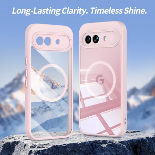 Image of Magnetic Case with Clear Back for Google Pixel 10a, Fit for MagSafe