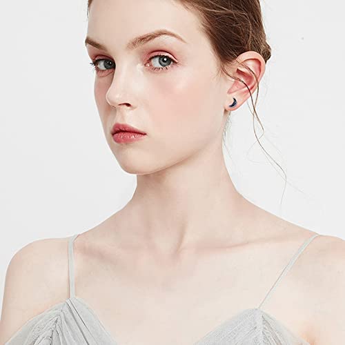 Abalone Shell Moon and Star Earrings,I Love You to The Moon and Back Necklace Jewelry Gifts for Women Girls - Image 5