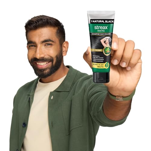 Shampoo Hair Colour, 200 ml I Squeeze Pack with Natural Extracts I Hair colour for Men I Hair colour for Women I Long Lasting Formula I Colours in 5 M