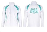YTONCMON US Size Cosplay Costume Aoba Johsai High School White Volleyball Sportswear Jersey Uniform (Only Jacket, Male-Large)
