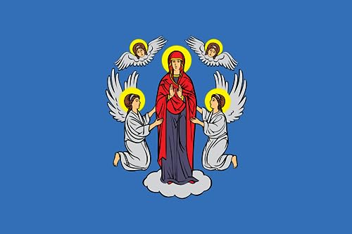 Drapeau Minsk Belarus en polyester renforcé avec œillets de fixation robustes