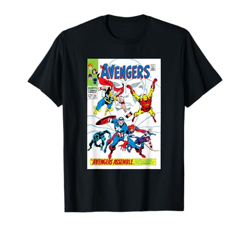 Avengers Assemble Comic Cover T-Shirt