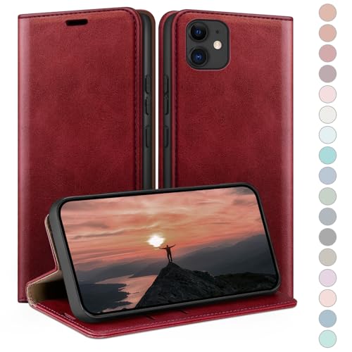Etui rabat iPhone 11 avec fentes cartes pour vos sorties en ville