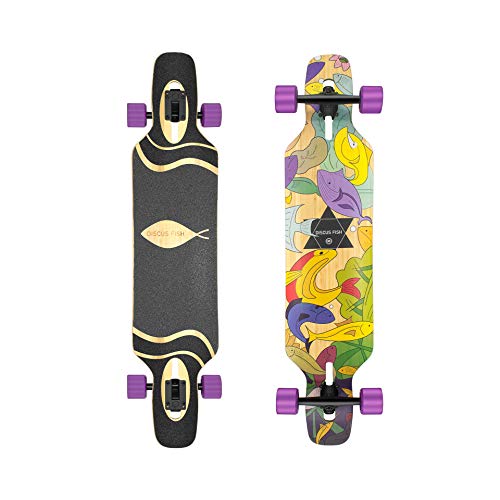 Backfire 41inch Longboard Complete Cruiser Drop Through Bamboo with