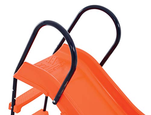 Hedstrom Wavy Slide - Durable Steel Frame, Easy Assembly, Enhanced Safety Features - Perfect for Outdoor Fun - Recommended Age 3-10 Years - Dimensions: 116.5cm x 96cm x 180cm