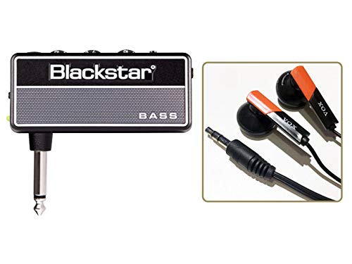 Blackstar ブラックスター - ヘッドホン ベース アンプ amPlug2 FLY Bass + VOX ロゴ入り イヤホン セット