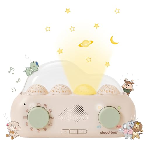 Conteuse d'histoires CloudBox Cloud B avec projecteur veilleuse bébé