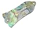 KAISH Pure CUSTOM Made Natural Abalone Shell Guitar Truss Rod Cover with 2 Hole Fits USA LP Les Paul