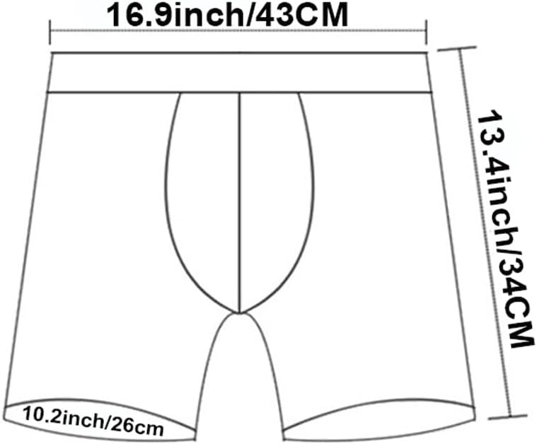20 Packs Men's Boxer Briefs, Moisture-Wicking Underwear with Comfort Flexible Waistband, No Ride Up Underpants for Men Multi - Image 3