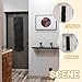 Baluue Hanging Sports Storage Bag Felt Mesh Holder for Tennis Basketball Baseball Golf Wall-Mounted Sports Equipment Organizer for Home Use