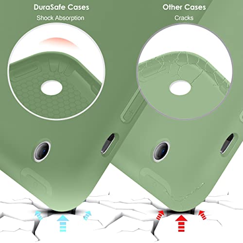 Image of DuraSafe Cases for iPad Pro 9.7 inch TPU Cover A1673 MLMP2HN /A MM172HN /A MLMN2HN /A MLMQ2HN /A A1674 A1675 MLMW2HN /A MLMX2HN /A MM192HN /A MLMV2HN /A MLN02HN /A MLMY2HN /A MLN12HN /A MM1A2HN /A - Tea Green