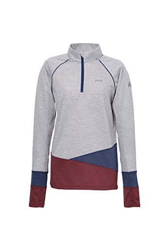 [フェニックス] Bottom Colored L/S Zip Moc レディース シルバー 日本 S (日本サイズS相当)