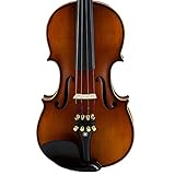 EL PAQUETE INCLUYE: 1 violín 4/4, 1 colofonia, 1 arco, 1 juego extra de cuerda de violín, 1 reposabrazos con almohadillado y pies de goma blanda, 1 estuche rígido de forro.