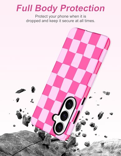 Coque Samsung S26 Plus compatible MagSafe en TPU rose