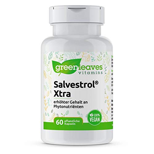 Preisvergleich Produktbild Greenleaves Vitamins - Salvestrol Xtra 2000 Punkte 60 vegetarisch Kapseln hochdosiert. Das einzige Originalprodukt! Direkt von den ursprünglichen Entdecker.