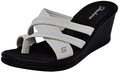 Skechers Cali Women's Rumblers-Beautiful People Wedge Sandal