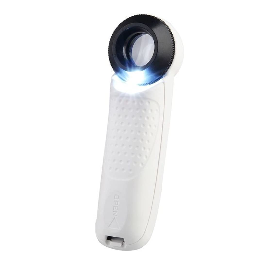 CHOYCLIT Lente D'ingrandimento Illuminata 60X Mini Microscopio Tascabile Portatile Lente D Uv Rilevatore Di Valuta Lente Dingrandimento Per Gioiellieri Con Luce Led 83681459