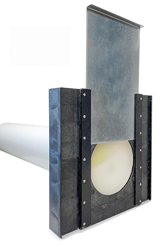 Irrigation Ditch Gate (Headwall with 4 ft. of 12-inch PVC Pipe)