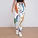 Colorful Lizards Geckos Watercolor Women's Sweatpants Athletic Joggers Casual Lounge Pants with Pockets for Yoga Workout Running