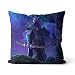 poduszka World of Warcraft poduszki drukowane bawełniane lniane poduszki poduszka sypialnia poduszki dekoracyjne zapinane na zamek 50 x 50 cm