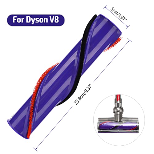 Wior Roller Brush Roll Bar Replacement Compatible With Dyson V8 Cordless Vacuum Cleaner Part No. 967485-01, Brushroll Roller Brush Bar Replacement Attachment For Dyson V8 #TOP1
