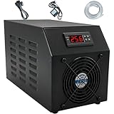 Aquarium Chiller, 16gal/60L Fish Tank Cooler, High Performance Refrigeration, Precise Constant Temperature Control, Silent Noise Reduction, Suitable For Goldfish And Coral Tanks Cold