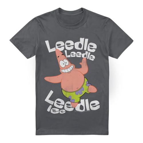 T-shirt mixte Bob l'éponge et Patrick chantant en coton confortable - 3