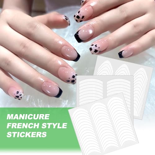 Maniküre Aufkleber Schablone 1824 Stück Nagelsticker Nail Nagel Sticker Selbstklebend Nagelschablonen Nagel Nails Schablone Aufkleber