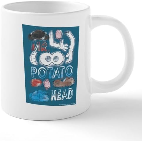 CafePress Mr. Potato Head Sketch Part 20 Oz Ceramic Mega Mug 20 oz Ceramic Coffee Mega Mug