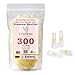 Produktbild TEERLESS Zigarettenfilter 8 mm Regular  300 Stück  Mikrofilter Tips für Regular & King Size Zigaretten, Kompatibel mit Zigarettenpapier, Stopfmaschinen, Tuben & Haltern
