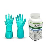 Centaurus AZ Tenacity Herbicide- Pre and Post-Emergence Herbicide- Weed Killer for Lawns and Turf Grasses, Ideal for Carpetweed, Chickweed, Clover, Crabgrass, Thistle, and Others- 8oz Gloves