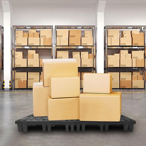 Palettes en plastique pour sous-sol sec lot de 8 supports de sol - 7