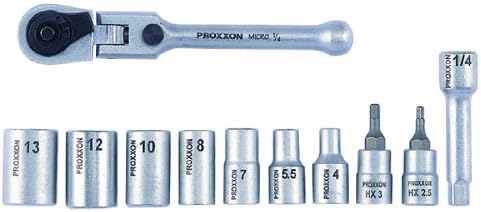 プロクソン(PROXXON) アングルラチェットセット(1/4") No.27650