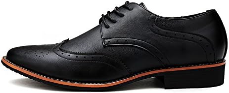 Hhui 革靴 メンズ ブローグシューズ 紳士靴 本革 牛革 レースアップ カジュアル ビジネスシューズ レザーシューズ Hhui ビジネスシューズ Amazon