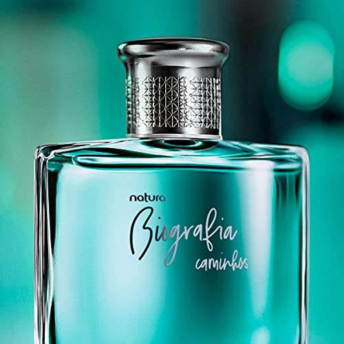 Natura Desodorante Colônia Biografia Caminhos Masculino - 100ml