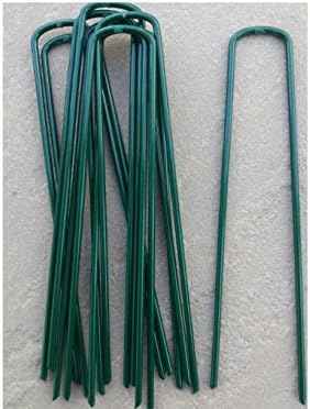 FULL GREEN ARTIFICIAL GRASS ASTRO TURF U PINS X 30