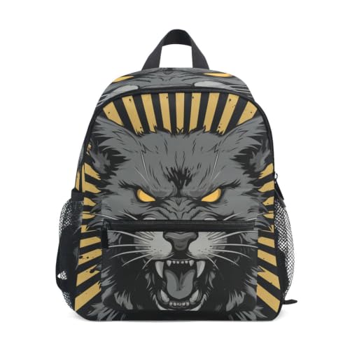 Sac à dos tout-petits chat noir idéal pour sorties et voyage