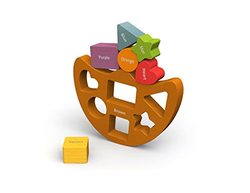 Beginagain Balance Boat Shapes And Colors - Shapes And Spatial Awareness - For Kids 2 And Up #TOP22